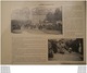 Delcampe - 1901 RUGBY MILITAIRE - CARICATURE CHARLEMONT Par EMILE COHL - SOCIETE DE SPORT DE COMPIEGNE - COURSE AUTOMOBILE - MEULAN - Autres & Non Classés