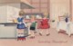 CPA -  ILLUSTRATEUR - Gelukkig  Paaschfeest -  Enfants Cuisson De Brioches (lot Pat 83) - 1900-1949