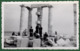 B-39430 SOUNION 1940s. Temple Of Poseidon / Vacationers. Photo. - Anonymous Persons