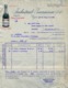 1935 , ASTURIAS , INDUSTRIAL ZARRACINA , SIDRA , CIDER , CIDRE , CHEQUE Y FACTURA ILUSTRADOS - España