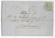 SUISSE - 1879 - LETTRE De COUVET => BORDEAUX - TARIF 25c ! - Covers & Documents