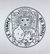 Studios Hergé/Autocollant Temple Du Soleil.  Dessin Original Promotionel Illustrant Tintin & Milou Avec Le Symbole Maya  - Sin Clasificación