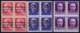 Italy:  Napoli   Sa 10 - 12  4 - Blocks Postfrisch/neuf Sans Charniere /MNH/** Nr 10 Is Hinged Nr 11 Is Signiert /signed - Occup. Anglo-americana: Napoli