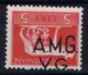 Italy: AMG-VG Sa 10 D Soprastampa Capovolta Postfrisch/MNH/** Inverted Overprint Signiert /signed/ Signé  2x - Mint/hinged