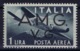 Italy: AMG-VG Sa PA 1  Broken G In VG MH/* Flz/ Charniere - Ungebraucht