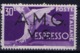 Italy: AMG-VG Sa Espresso 1 Broken G In AMG MH/* Flz/ Charniere - Nuevos