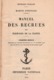 MANUEL DES RECRUES EQUIPAGES DE LA FLOTTE MARINE NATIONALE 1913   PREMIERE EDITION - Français