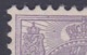 2 Violette Punten Boven In 1921 Opruimingsuitgifte Koningin Wilhelmina 4 Cent Op 4½ Cent Violet NVPH 106 - Variedades Y Curiosidades