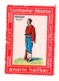 MONTENEGRO, CONTINENTAL - ABSATZE,2 POSTER STAMPS, MONTENEGRIN SOLDER, RED AND BLUE FRAME - Montenegro