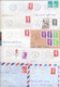 France Reunion 1990s-2000s  60 Different Postmarks On Covers To Finland - Lettres & Documents