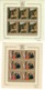 ISOLE COOK 1966 - NATALE - ARTE QUADRI - SERIE COMPLETA 5 MINIFOGLI   - MNH ** - Cook