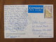 New Zealand 1998 Postcard "Sunken Gardens Marine Parade Napier" To Scotland - Ship - Brieven En Documenten