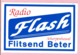 Sticker - RADIO Flash - Scherpenheuvel - Flitsend Beter - Aufkleber