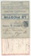 ENTIER SAGE 15C CARTE LETTRE ANNONCE VENDUE 5 CENTIMES PARIS 1887  COMPLET + PUB DENTISTE VINS TRUFFES CHASSEURS - Cartes-lettres