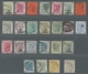 Delcampe - Hongkong - Treaty Ports: 1880-1900 (c.) TREATY PORTS Cancellations, Nice Lot Of 24 Stamps Showing A - Autres & Non Classés