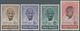 Indien: 1948, Mahatma Gandhi Complete Set To 10r. Mint Lightly Hinged (12a. Minor Ink Flaws On Gum), - 1902-11 King Edward VII