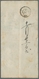 Japan - Ganzsachen: 1874, 1 Sen-Klapp-Ganzsachenkarte In Blau (Higgins & Gage-Nr. P4) Echtgelaufen M - Postcards