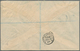 Labuan: 1897 Registered Cover To Tottenham, London Franked By 12c. Vermilion, LABUAN Ovpt At Top, An - Other & Unclassified