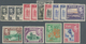 Fiji-Inseln: 1938/1955, KGVI Pictorial Definitives Complete Set Of 22 And Additional Perforations/sh - Fidschi-Inseln (...-1970)