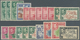 Fiji-Inseln: 1938/1955, KGVI Pictorial Definitives Complete Set Of 22 And Additional Perforations/sh - Fiji (...-1970)