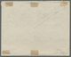 Samoa: 1914, Envelope Addressed To Apia Bearing Overprint Series 1/2d To 1s Each Stamp Centrally Can - Samoa