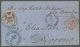 Ägypten: 1866, 1 Pi Lilac Perf 13 X 12 1/2 As Single Franking Tied To Folded Letter By Blue POSTE VI - 1866-1914 Ägypten Khediva