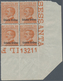 Italienisch-Eritrea: 1929, Victor Emanuel III. 60c. Brown-orange With Opt. 'Colonia Eritrea' Block O - Eritrea