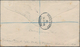 Kamerun: 1918 Registered Cover With Single Franking 5 Fr. Blue/red With Overprint "Cameroon/French O - Kamerun (1960-...)