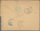 Madagaskar: 1907 Letter With Contents Of Maevatanana With The Right Postal Rate Of 5x5 Cent. Red On - Sonstige & Ohne Zuordnung