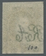 Argentinien: 1864, Bernardino Rivadavia, 10 C. Grün Ungezähnt. Links Berührt, Ansonsten Prachtstück. - Sonstige & Ohne Zuordnung