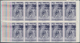 Venezuela: 1952, Coat Of Arms 'SUCRE‘ Airmail Stamps Complete Set Of Nine In Blocks Of Ten From Righ - Venezuela