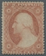 Vereinigte Staaten Von Amerika: 1851-1859, 3 Cents Orangebraun Ungezähnt, Type I Und II, Zwei Ungebr - Unused Stamps