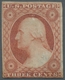 Delcampe - Vereinigte Staaten Von Amerika: 1851-1859, 3 Cents Orangebraun Ungezähnt, Type I Und II, Zwei Ungebr - Unused Stamps