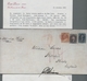 Vereinigte Staaten Von Amerika: 1862, Very Attractive Transatlantic Cover "three Color Franking" Wit - Unused Stamps