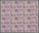 Delcampe - Andorra - Spanische Post: 1932, Not Issued Airmail Set Of 12 In Blocks Of Twelve, Mint Never Hinged - Sonstige & Ohne Zuordnung