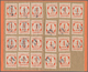 Dänemark - Grönland: 1950 Saving Stamps Booklet In Red-orange Containing 35 Large-numeral Postal Sav - Briefe U. Dokumente