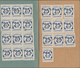 Dänemark - Grönland: 1950's Saving Stamps Booklet In Grey-green Containing 22 Large-numeral Postal S - Covers & Documents