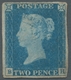 Großbritannien: 1840, "ONE PENNY" Black And "TWO PENCE" Blue, The First-ever Definitives In Very Sca - Sonstige & Ohne Zuordnung