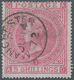 Großbritannien: 1867 5s. Pale Rose, Wmk Maltese Cross, Plate 1, Used And Cancelled By Fine Strike Of - Sonstige & Ohne Zuordnung