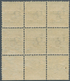 Island - Dienstmarken: 1902, Gildi Overprints, 5a. Brown, Perf. 12¾, Bottom Marginal Block Of Four W - Officials