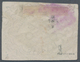 Italien - Altitalienische Staaten: Kirchenstaat: 1852, 50 Baj Blue Cancelled With Rhombus Stamp With - Papal States