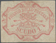 Italien - Altitalienische Staaten: Kirchenstaat: 1852, 1 Sc Rose-carmine Unused Without Gum, The Sta - Kirchenstaaten