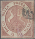Italien - Altitalienische Staaten: Neapel: 1858, 50 Gr Rose-carmine Cancelled With Frame Postmark, O - Neapel