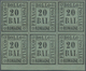 Italien - Altitalienische Staaten: Romagna: 1859, Numerals 20 Baj. In A Block Of Six With MINT NEVER - Romagna