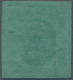 Italien - Altitalienische Staaten: Sardinien: 1853, 5 C Blue-green Unused Without Gum, All Sides Wit - Sardinien