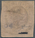 Italien - Altitalienische Staaten: Sardinien: 1853/1857. 40 Cent. Embossed On Light Rose Paper. Canc - Sardinia