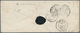 Italien - Altitalienische Staaten: Sardinien: 1857, Feb. 11: 5 Cents Emerald Green, Horizontal Pair - Sardinien