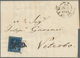 Italien - Altitalienische Staaten: Toscana: 1851, 6 Cr Indigo On Blue, Slightly Touched To Full Marg - Tuscany