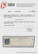 Italien - Altitalienische Staaten: Toscana: 1857, 1 Q. Black, Isolated On A Newspaper Wrapper Front - Tuscany