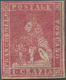 Italien - Altitalienische Staaten: Toscana: 1857, 1 Cr Carmine Mint With Original Gum, All Sides Wit - Tuscany